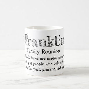 Magic Mug à café Franklin Family Reunion