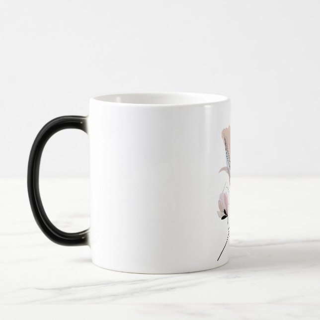 Magic Mug à motif floral époustouflant en aquarelle (Gauche)