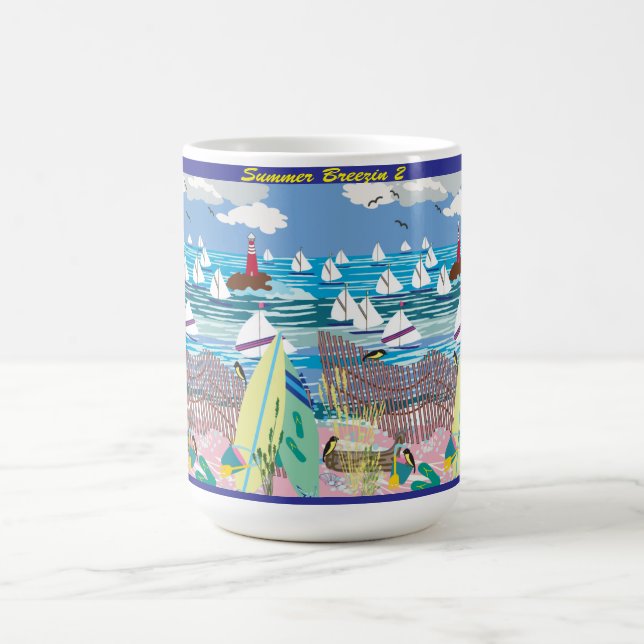 Magic Mug bicolore, 45 cl (Centre)