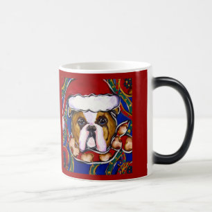 Magic Mug Bulldog de Noël