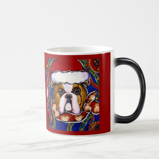 Magic Mug Bulldog de Noël (Droite)