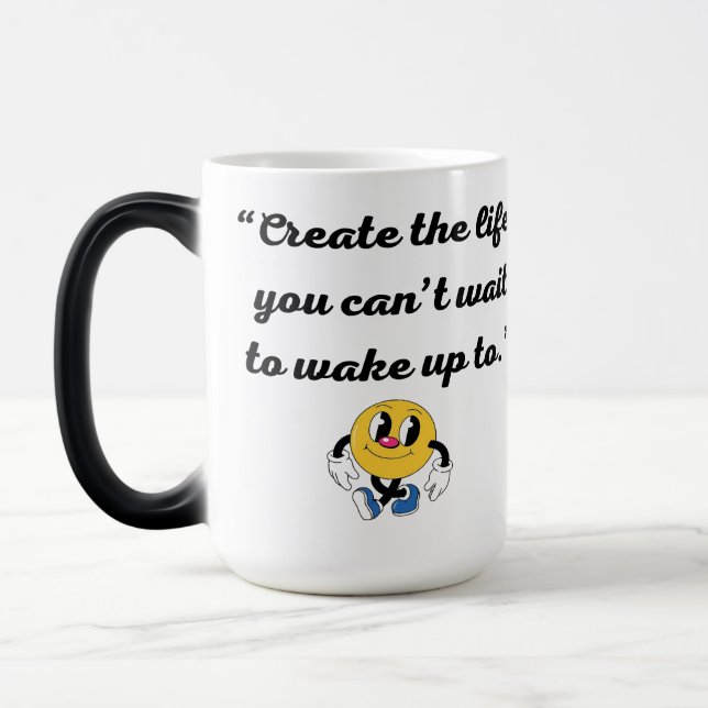 Magic Mug café Abstrait serene (Gauche)