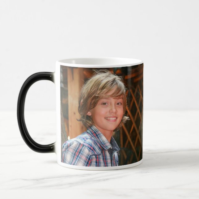 MAGIC MUG CAFÉ PHOTO PERSONNALISÉ (Gauche)