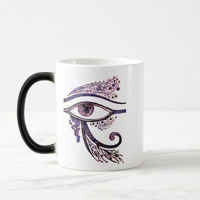 Magic Mug Classique, 11 oz (œil conçu) (Gauche)