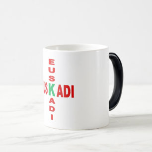 Magic Mug classique bicolore 325ml DESIGN EUSKADI