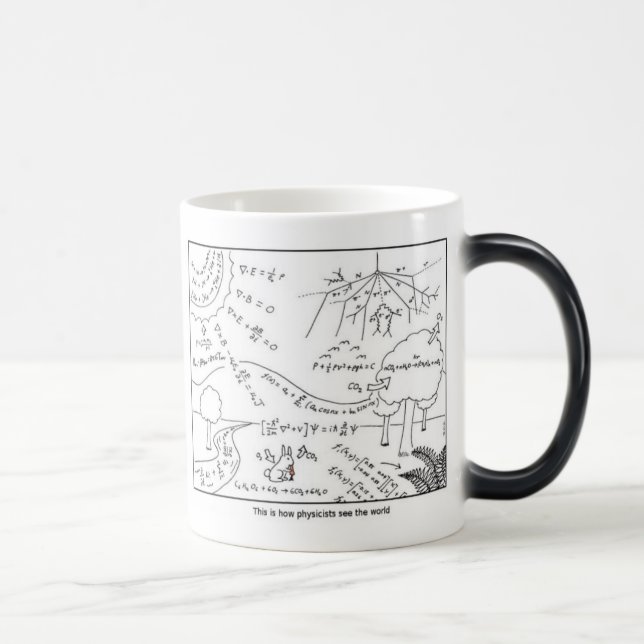 Magic Mug comme les physiciens voient le monde ~ GAUCHE (Droite)