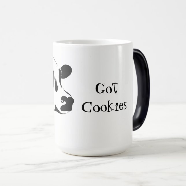 Magic Mug-Cow classique, Cookies Coffee Mug (Devant droit)