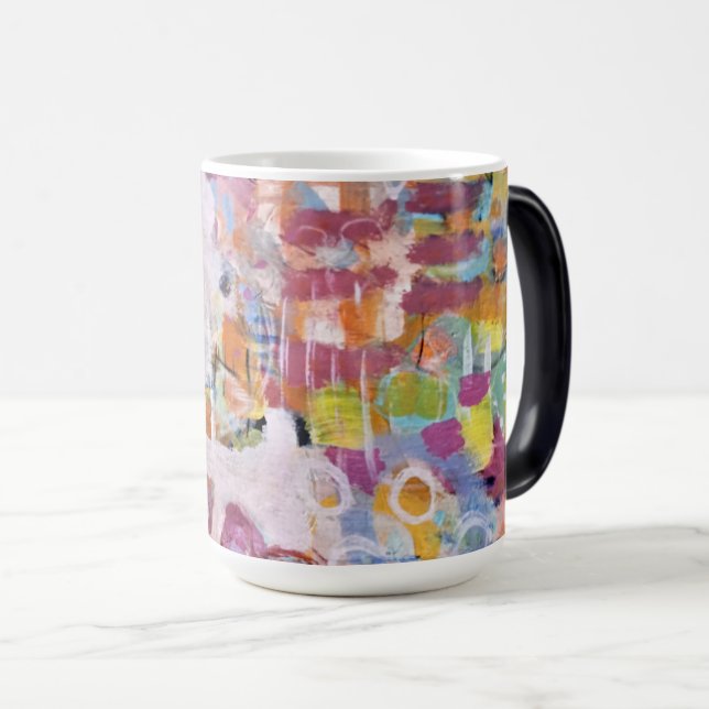 Magic Mug d'art Abstrait byzantin (Devant droit)