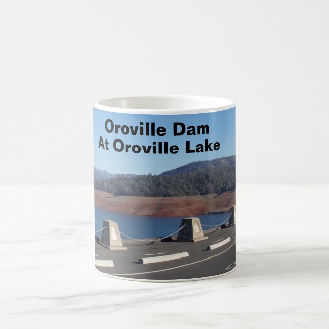 Magic Mug de boisson chaude du barrage d'Oroville (Centre)