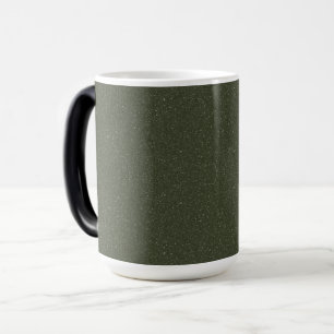 Magic Mug de café vert mousse texturé - personnalisé