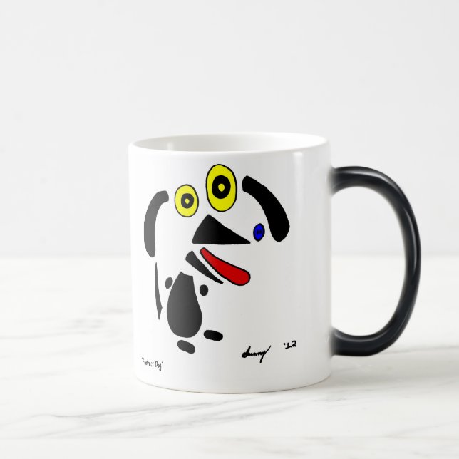 Magic Mug de chien Abstrait (Droite)