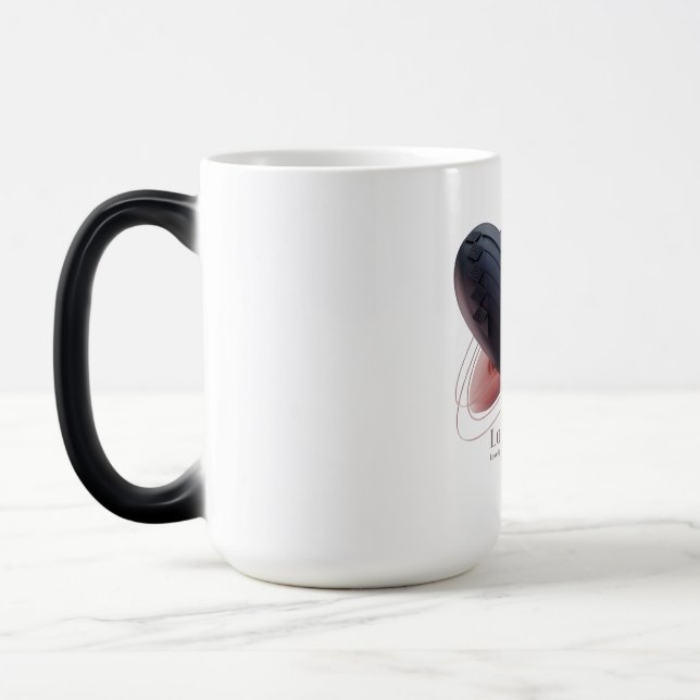 Magic Mug de Coeurs d'Amour Moderne (Gauche)