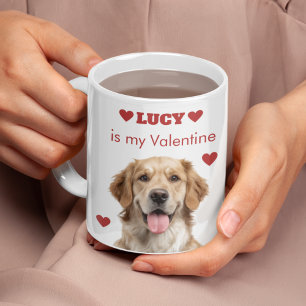 Magic Mug de la Saint-Valentin avec photo de chien perso