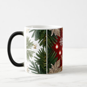 Magic Mug de luxe à double face et changement de couleur