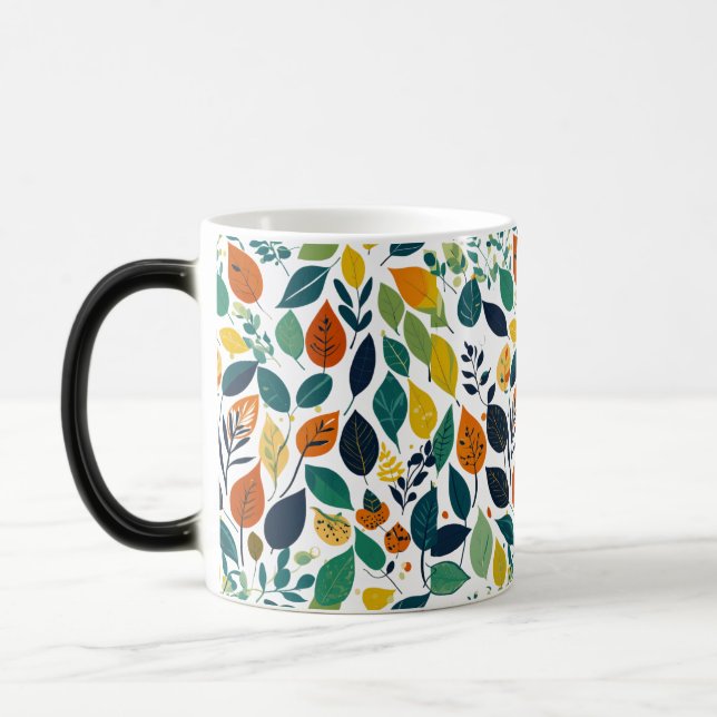 Magic Mug de Morphing - Feuilles et Motifs de la nature  (Gauche)