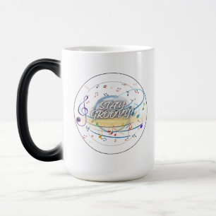 Magic Mug de notes musicales - Musique Lover Coffee Cup