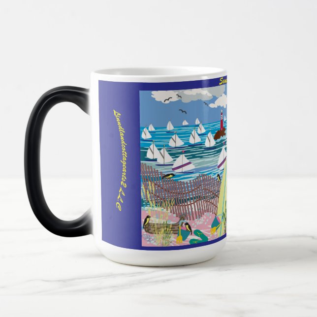 Magic Mug deux tons, 45 cl (Gauche)