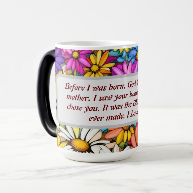 Magic Mug - Dieu me laisse choisir ma mère (Devant gauche)