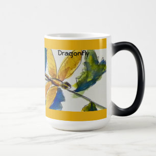 Magic Mug dragonfly, café, thé, etc. Café Mug