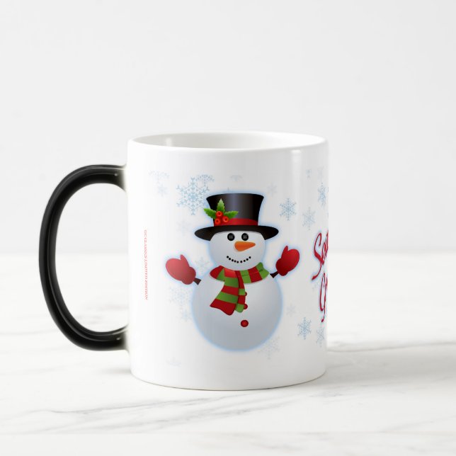 Magic Mug Joyeuses Fêtes Snowman Morphant (Gauche)