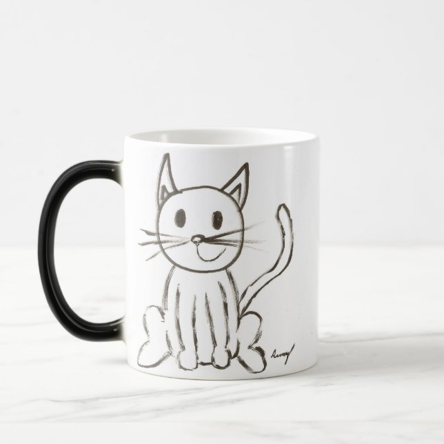 Magic Mug Kitty Peint (Gauche)