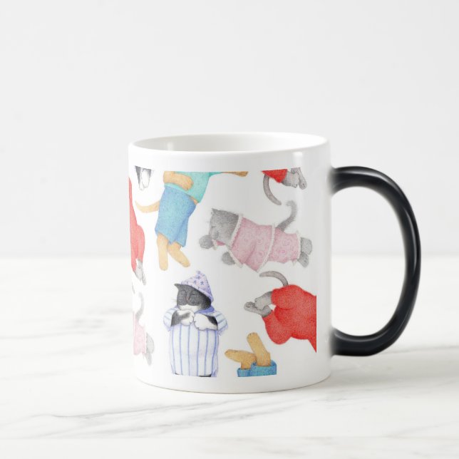 MAGIC MUG MAGIQUE À MÉTAMORPHOSE CATS PAJAMAS (Droite)