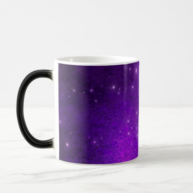 Magic Mug magique en violet personnalisé (Gauche)