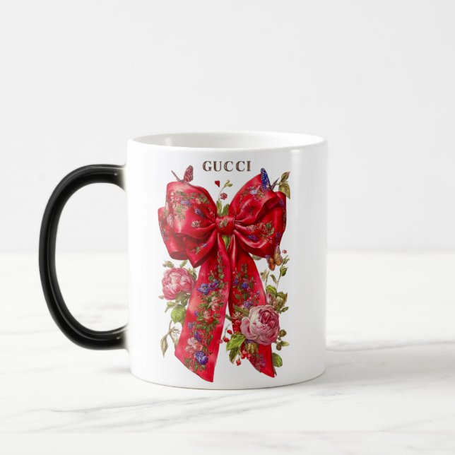 Magic Mug Morphing Couleur Arc Rouge Luxe (Gauche)