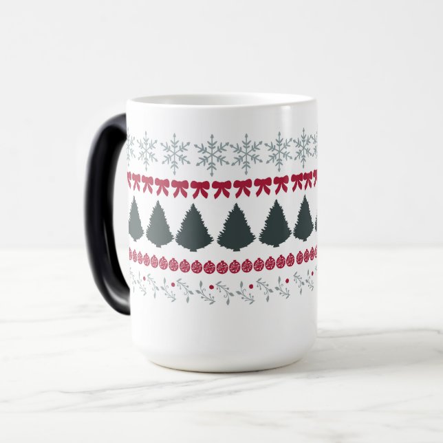 Magic Mug Sweat de Noël de l'île de Faire (Devant gauche)