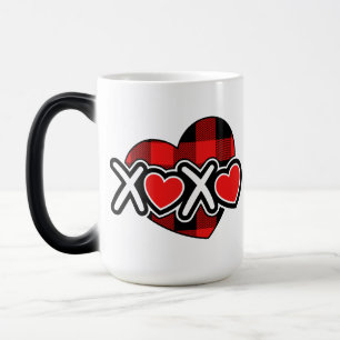 Magic Mug xoxo de la Saint-Valentin