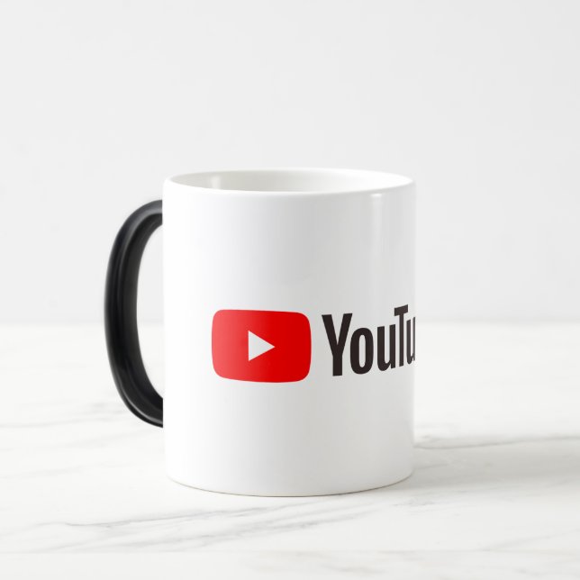 Magic Mug YouTube de haute qualité (Devant gauche)