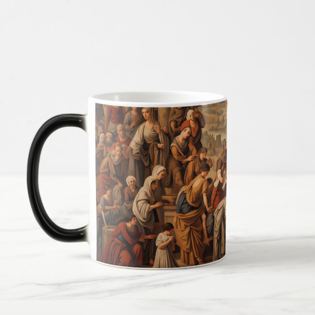 Magic Murale de style médiéval Mug (Gauche)