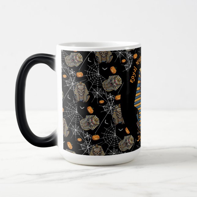 Magic 🖤 Noir Pharaoh Mummy Mug 🎃 👑 (Gauche)