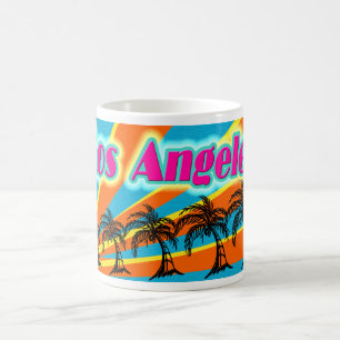 Magic Palm Trees Mug Cup de Los Angeles