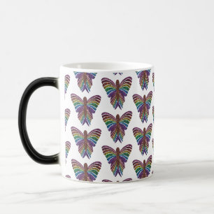 Magic Papillon Arc-en-ciel (motif) - Mug Morphing