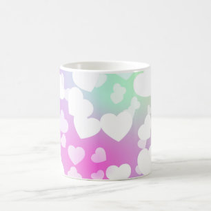 Magic Pastel coeur café & thé mug