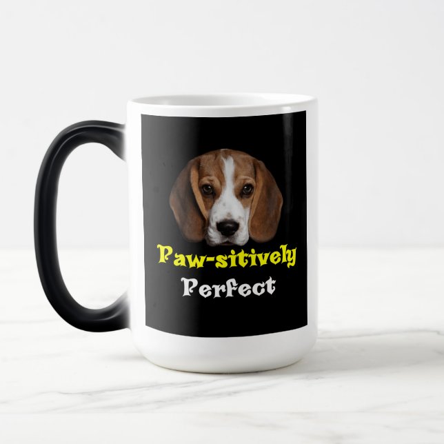 Magic Paw-sitly Perfect Mug pour les Amoureux de les chi (Gauche)