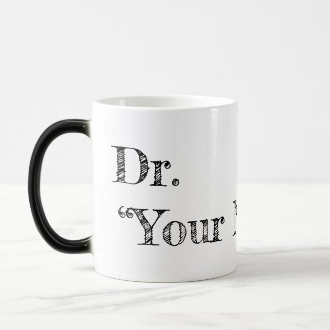 Magic Personnalisé Dr Mug (Gauche)
