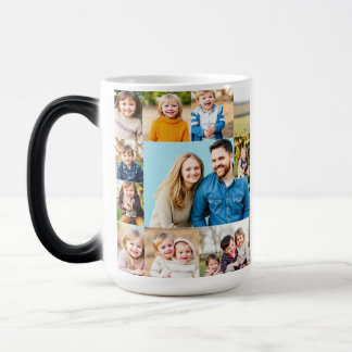 Magic Photo personnalisée Collage Mug
