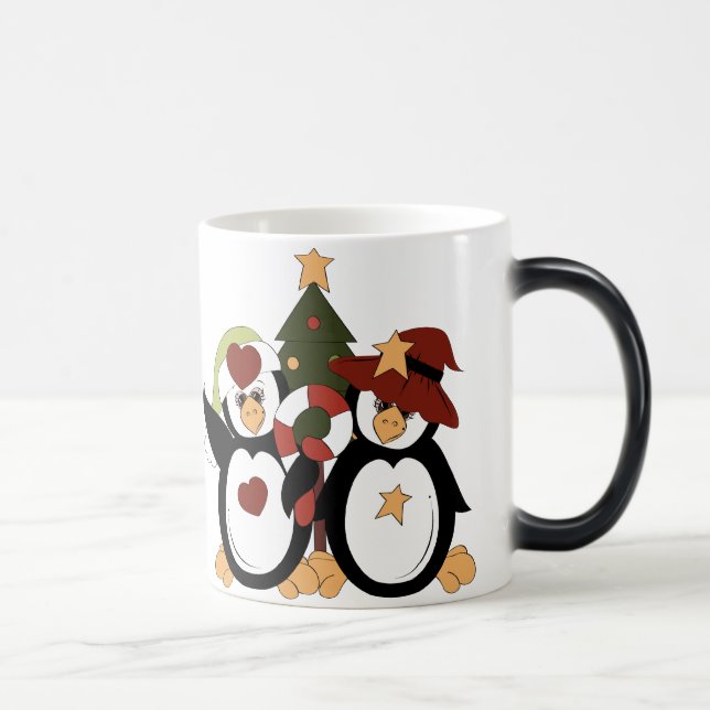Magic Pingin Christmas Gift Mug (Droite)