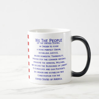 Magic Préambule de la Constitution Drapeau Mug