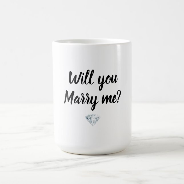 Magic Proposition peek-a-boo morphing mug (Centre)