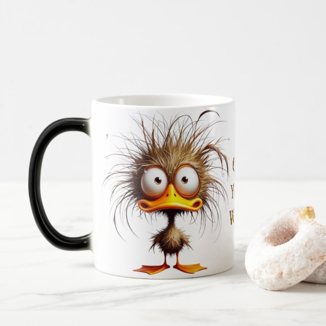 Magic Prown Your Vibe Coffee Mug - Sip in Style (Avec donut)
