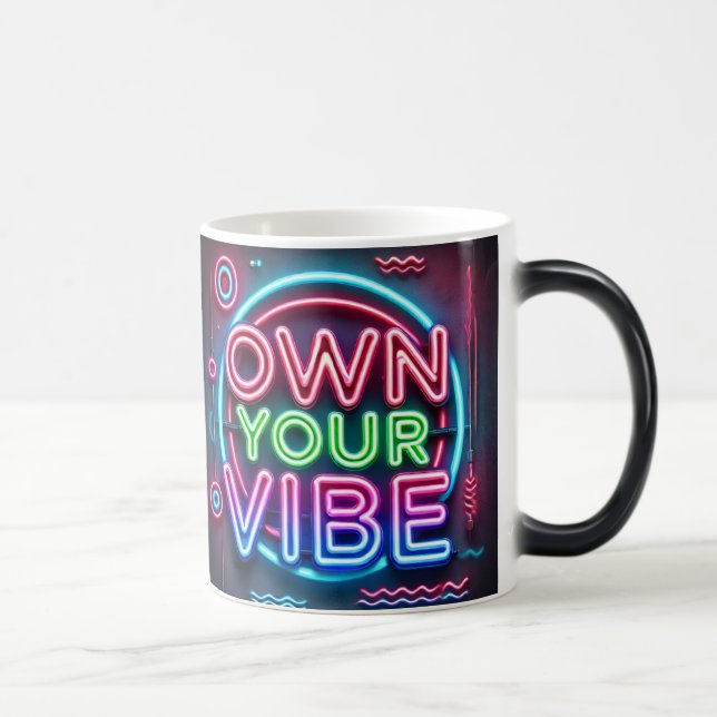 Magic Prown Your Vibe - Neon Morphing Mug (Droite)