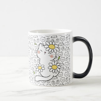 Magic Purrfect Sip : Mug de chat Brown pour Amoureux de 
