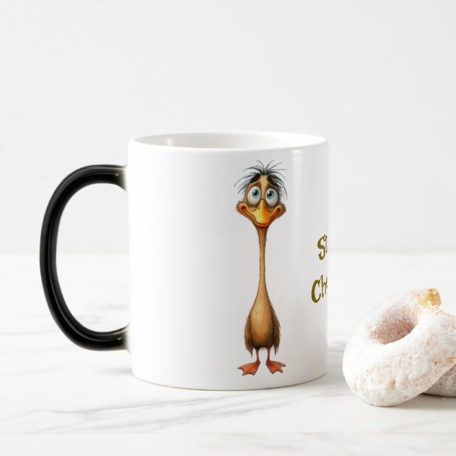 Magic Restez Cheeky Cafee Mug - Sirotez avec un lavabo (Avec donut)
