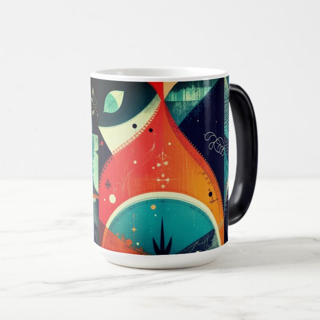 Magic Résumé graphique Morpher Mug (Devant droit)