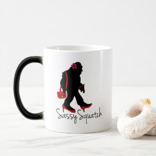 Magic Sassy Squatch, Bigfoot Sasquatch Morphing Mug