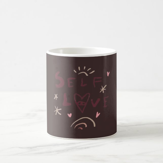 Magic Self Love Mug | Cute Self Care Coffee Mug (Centre)