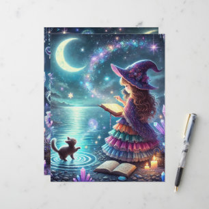 Magic sorcier Halloween Magic Scrapbook